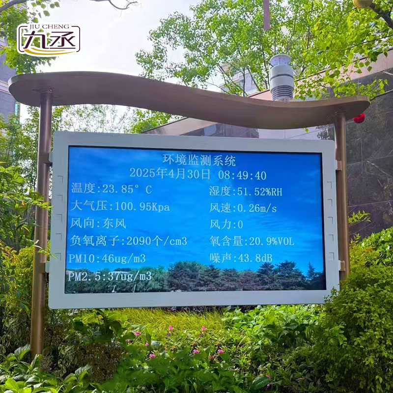 高智能全彩屏負(fù)氧離子監(jiān)測(cè)站的使用竟然有這些好處！